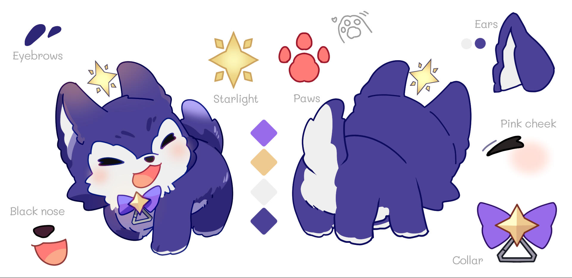 Mascot Astral Sheet Rieka's Mascot Astral Sheet