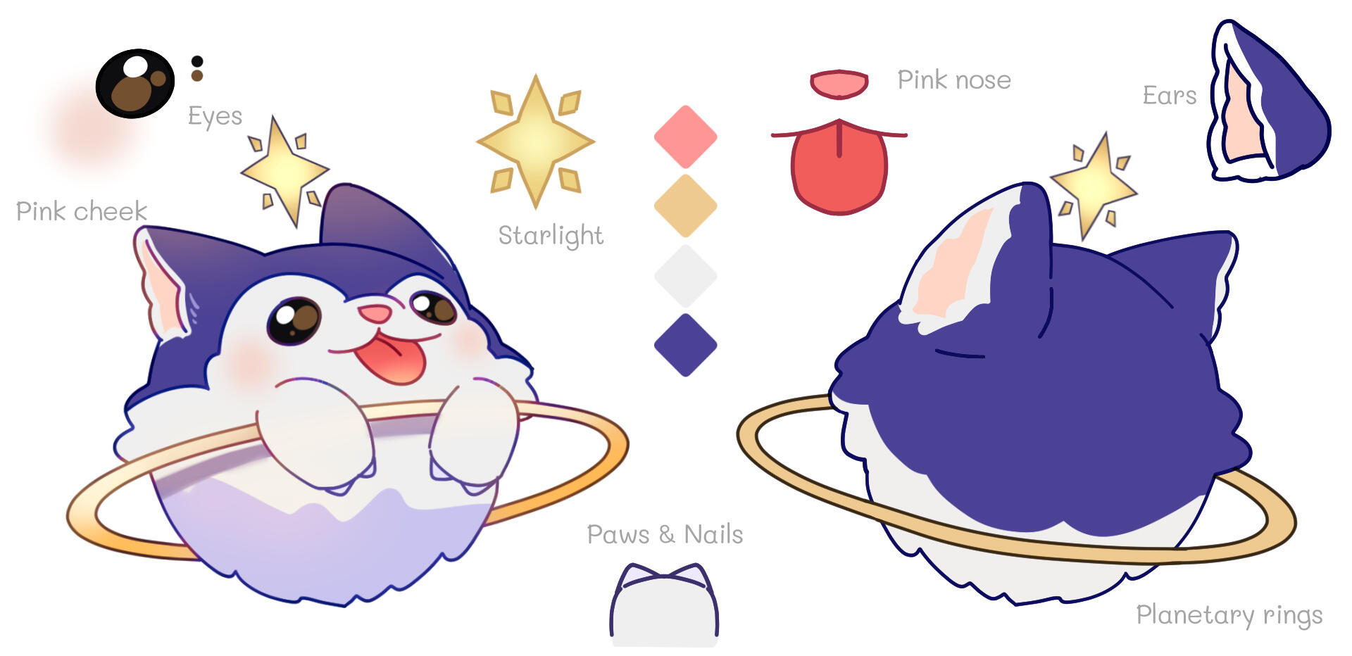 Mascot Meteor Sheet Rieka's Mascot Astral Sheet