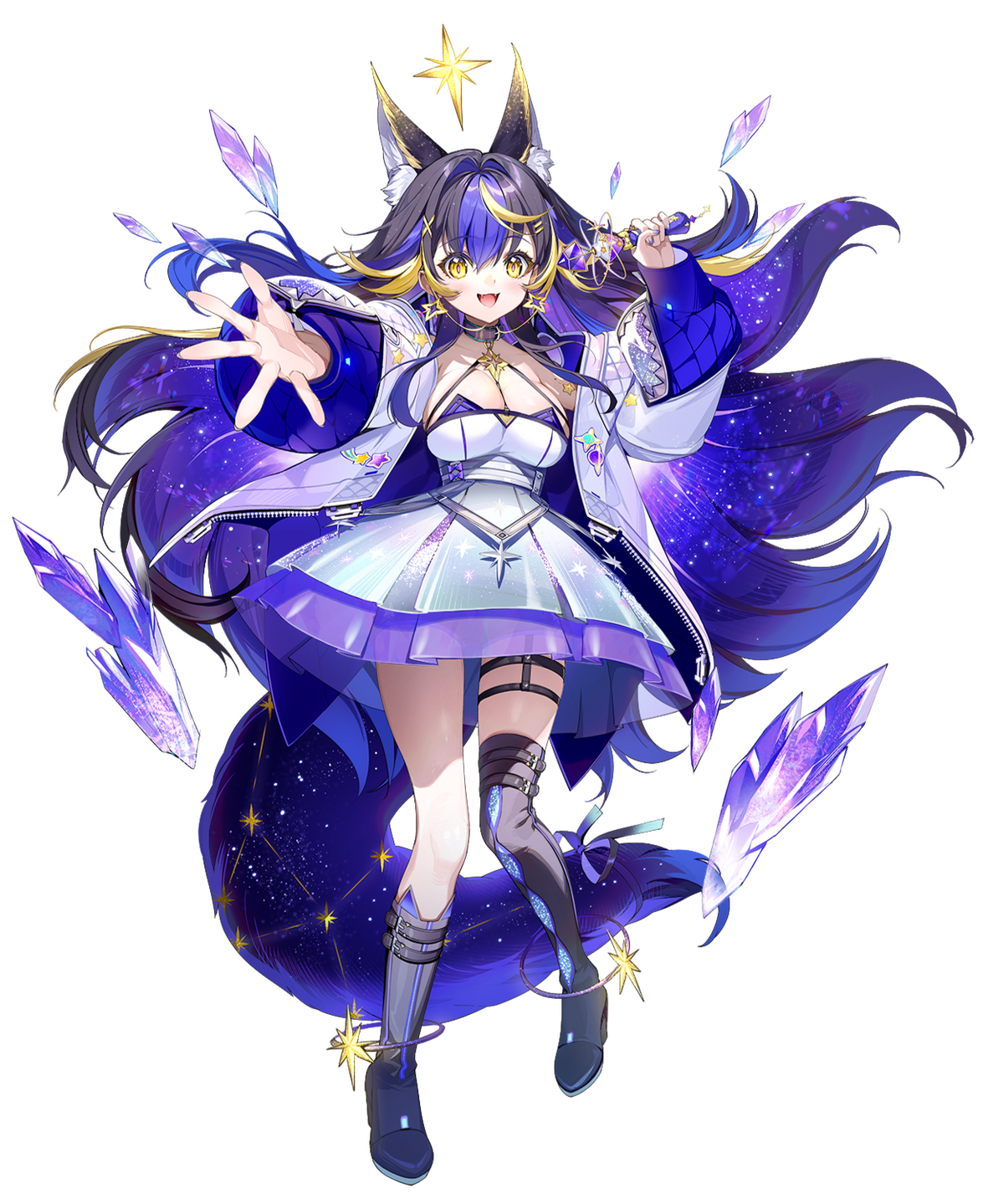 Astella Rieka Key Visual by AkiZero